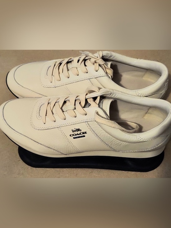 Coach Shoes - COACH Chalk Raylen Sneakers